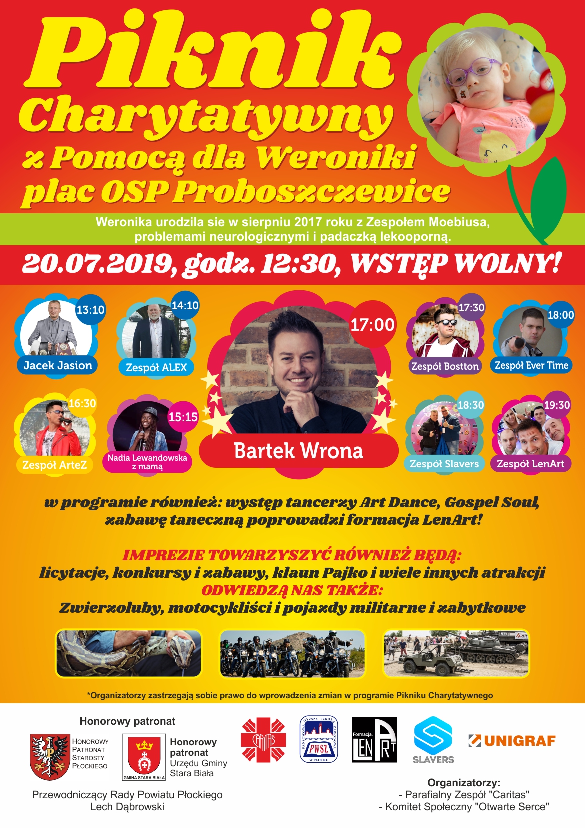 plakat piknik charytatywny 2019 5